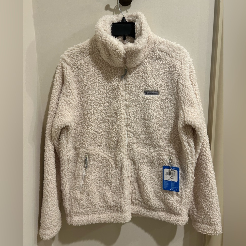 Columbia Women Cream Sherpa Jacket